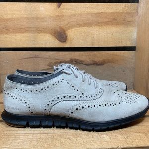 Cole Haan Zerogrand Wing Tip Oxfords Size 10.5 B